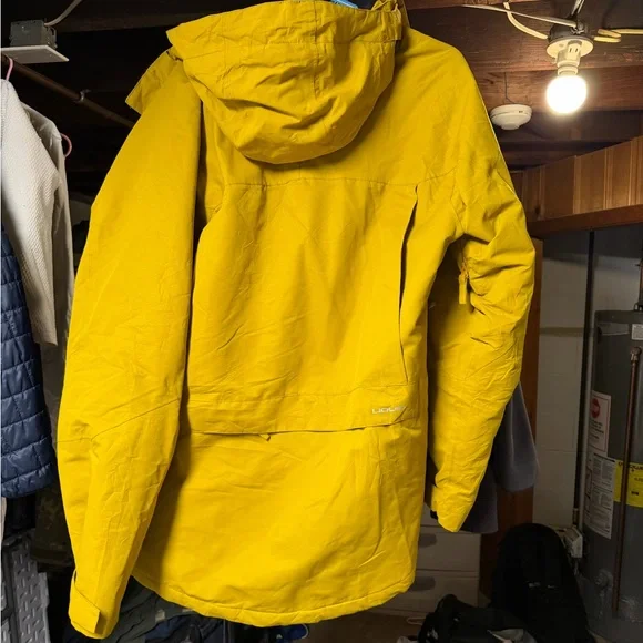 Liquid Men's Yellow winter Jacket sz L - Picture 5 of 6